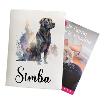 Carnet de Santé Labrador Noir C760