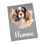 carnet de santé cocker portrait